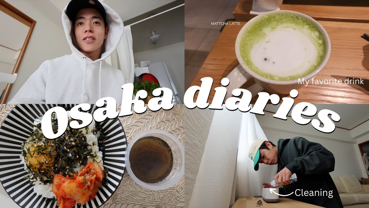 【Vlog】何気ない日常の記録｜Osaka diaries
