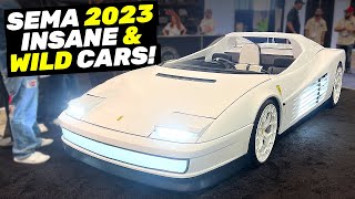 2023 SEMA SHOW COVERAGE - DAY 1 - The Best (And Weirdest) Cars \& Trucks