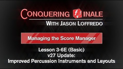 3-6E V27 Update: Improved Percussion Instruments and Layouts (Basic)
