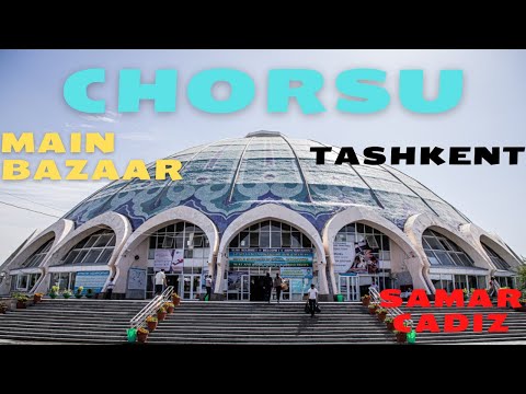 Video: Chorsu market description and photos - Uzbekistan: Samarkand