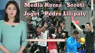 Media Korea Soroti Canda Tawa di Fun Volleyball Saat Pelatih  Coach Pedro Lilipaly