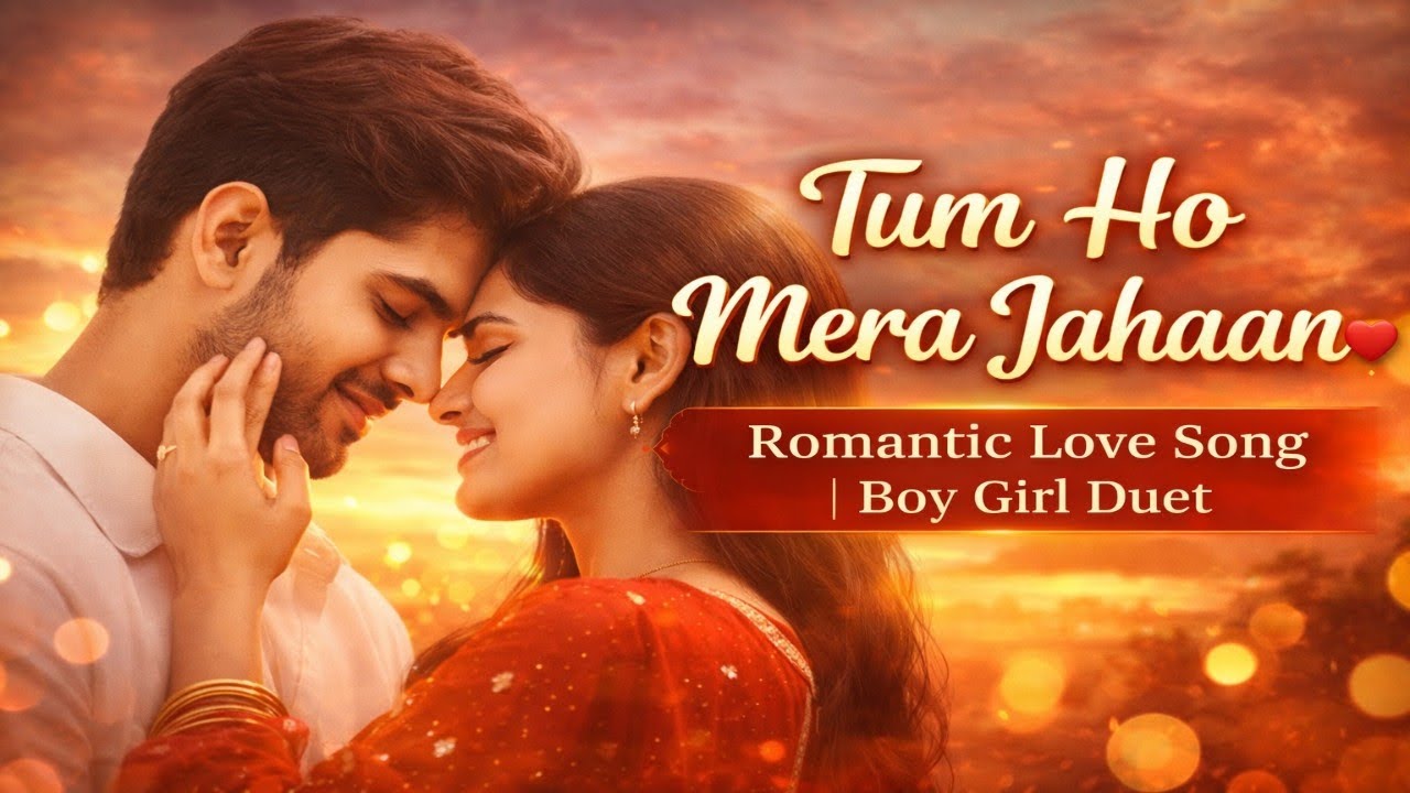 Tum Ho Mera Jahaan 💕 | Boy Girl Romantic Song | New Hindi Love Song