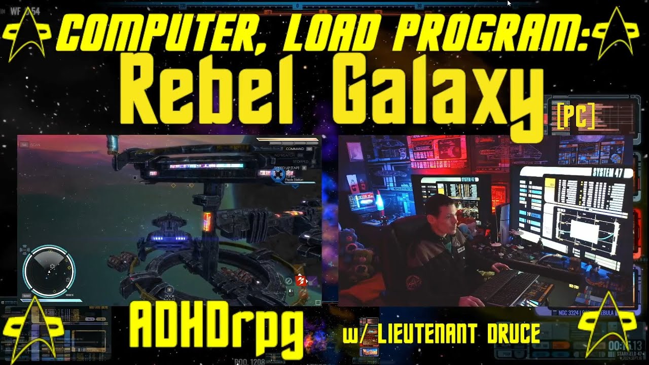 HOLODECK 1=/\=LCARS +Warp Core[Ambience] Load Program: Rebel Galaxy ...