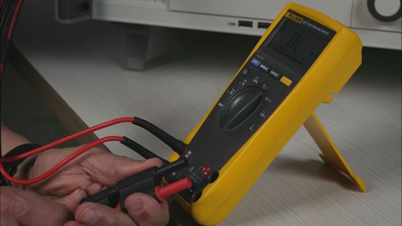 How to Calibrate Resistance on a Digital Multimeter (using DMM AUTOCAL