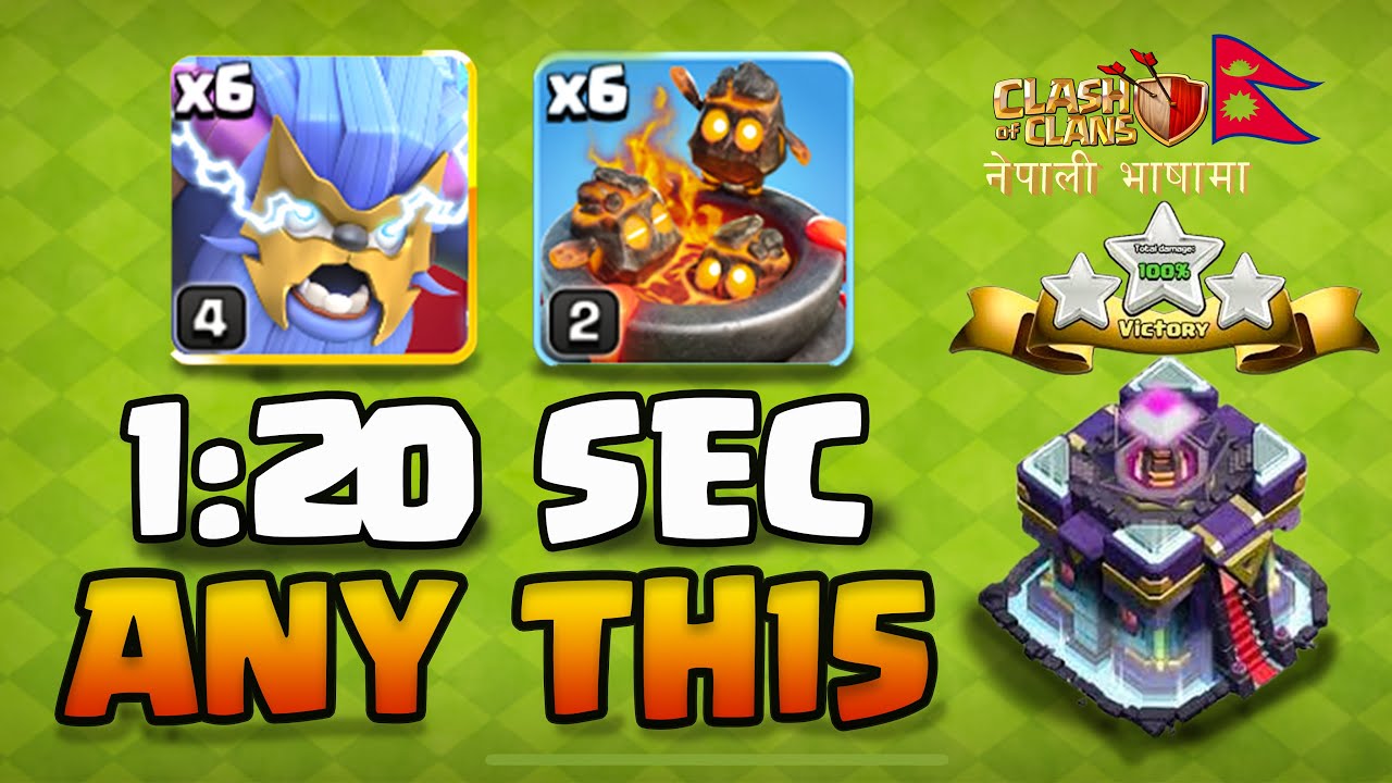 TH15 Yeti Furnace Attack Strategy !! TH15 Attack Strategy (Clash of Clans)