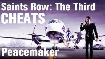 Saints Row 3 Cheats: Spawn Peacemaker