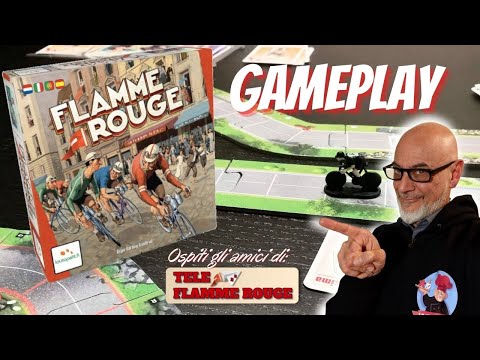 FLAMME ROUGE - Divertente corsa completa insieme ai ragazzi di "Tele Flamme Rouge Italia" (Ep.188)