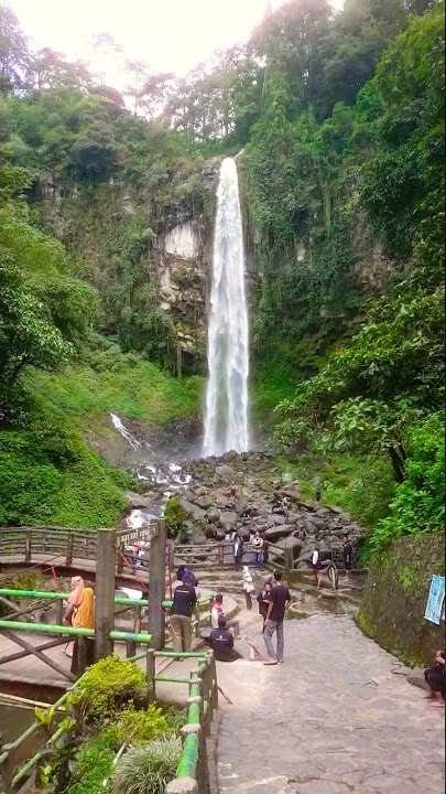 Sewu (A Thousand) Waterfall Central Jawa