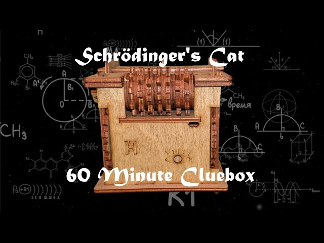 Cluebox  Escape Room in a Box - Schrodinger's cat, 35,99 €
