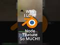 Why I LOVE Blenders Node Feature So Much! #3d #3danimation #3dtutorial #3dart #blender3d  SUBSCRIBE