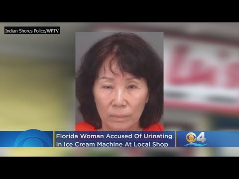 Florida Woman Accused Of Urinating In Ice Cream Machine At Local Shop