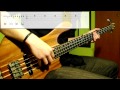 Bruno mars  treasure bass cover play along tabs in