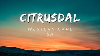 Citrusdal, Olifants River Valley, Western Cape, South Africa