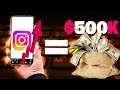 I built a profitable instagram theme page business 500k