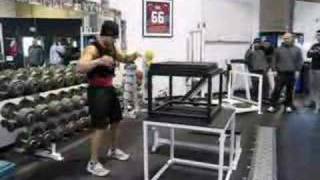 DeFranco's Training - Guandango weighted 50 inch Box Jump