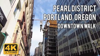 Portland, Oregon - Pearl District Downtown Walking Tour 2021