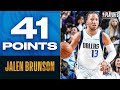Jalen Brunson Playoff Career High Fuels Mavs Game 2 Victory