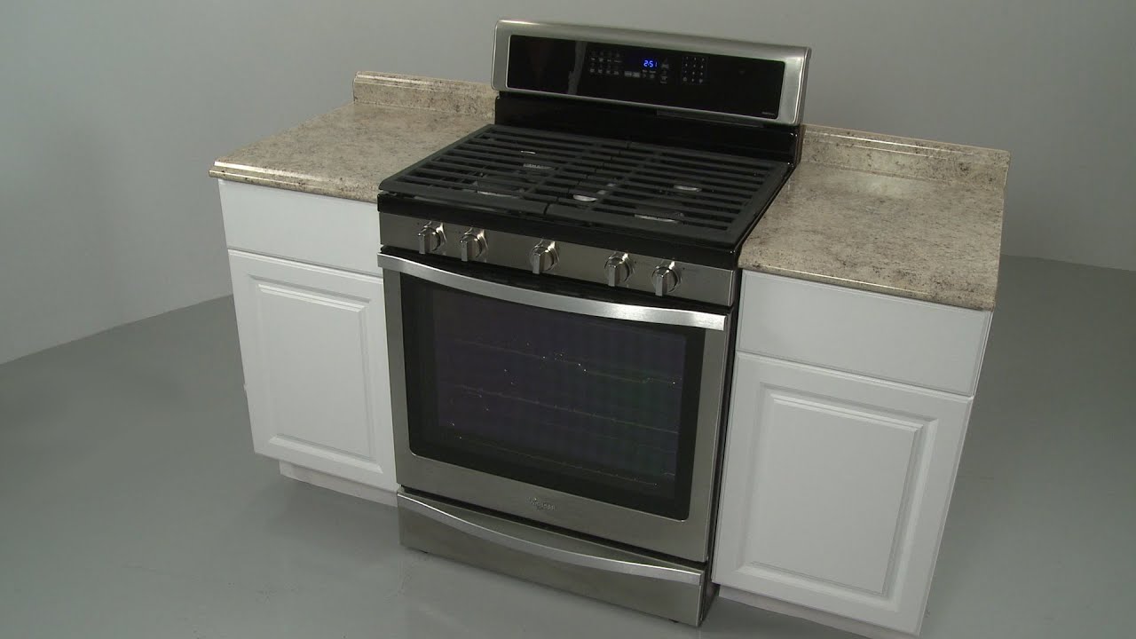 Whirlpool Gas Range Installation (Model WFG745H0FS) YouTube