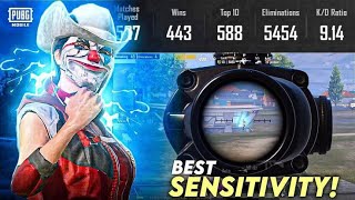 اخيرا !! اقوى حساسية هيدشوت ببجي التحديث الجديد 3.2🔥 | best sensitivity for new update