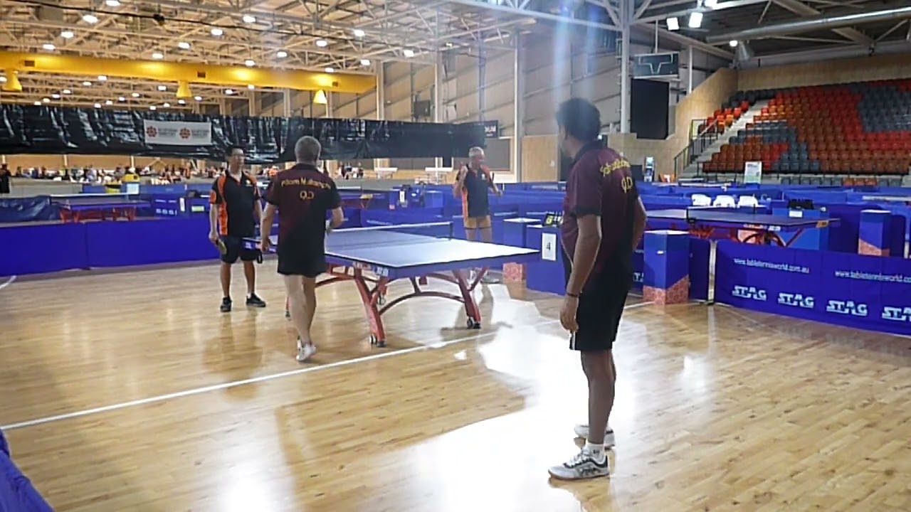 Table Tennis 2022 Australian Veteran's C/Ships B. SPRUNT/R.HEE(NT) vs S