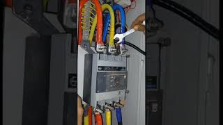 Electrical working Mccb #Molded case circuit Breaker