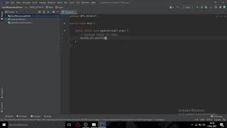 Menampilkan bilangan Ganjil Genap menggunakan Java - IntelliJ IDEA