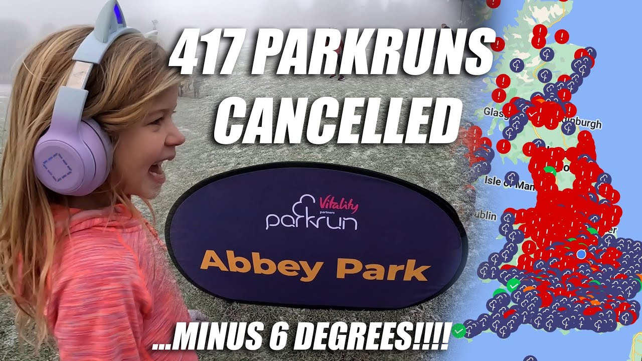 The Day Parkrun Almost got Cancelled - My 97th Parkrun aged 8! - MINUS 6