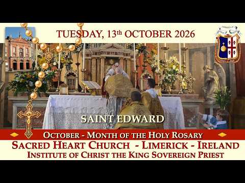 Tuesday, 13 October 2026 - Saint Edward