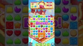 Cookie Jam Level 286 no booster [Gameplay] [normal speed | optimized for smartphones]