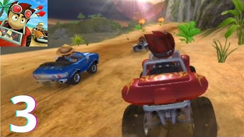Beach Buggy Racing - Gameplay Walkthrough Part 3 - Coconut Cup (iOS, Android)