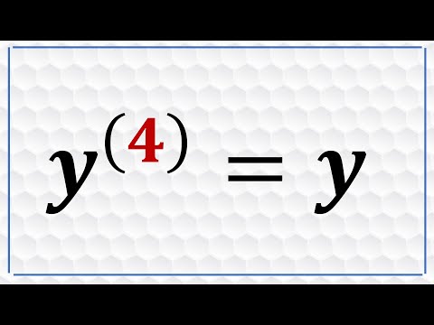 y^(4) = y