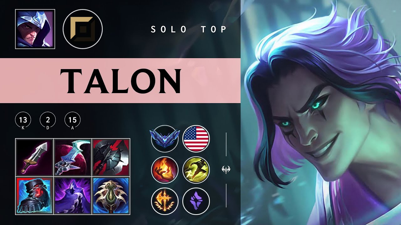 Talon Top vs Cho'Gath - NA Diamond Patch 25.22