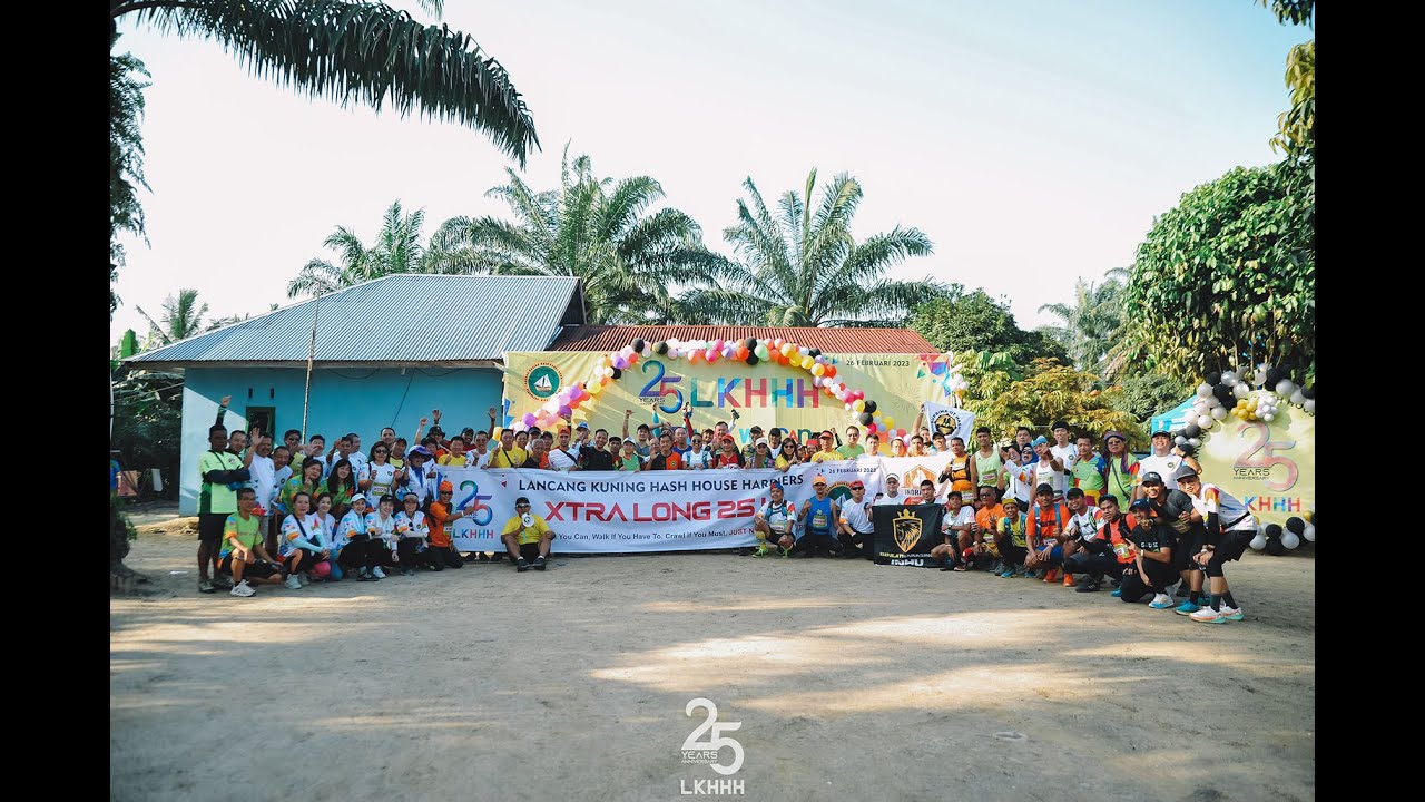 25 th Anniversary Run Lancang Kuning Hash House Harriers YouTube