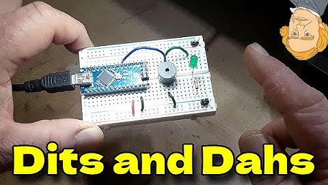 Using An Arduino To Teach Myself Morse Code