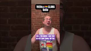 #1920s Queer Slang Belle #lgbtq #gay #queer #lgbtqhistory #gayhistory #queerhistory #pride