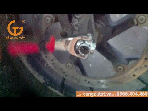Video Cờ lê đầu xoay 48 trong 1 dùng sửa xe máy - youtube