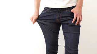 BIG JOHN ビッグジョン ヌード レッグ ジーンズ デニム スキニー ジーパン パンツ メンズ レディース タイト フィット M3 ハイパー ストレッチ シンプル 細い 日本製 MMM106J