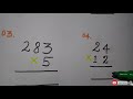 Basic math  simple multiplication  multiplication for beginners  multiplication