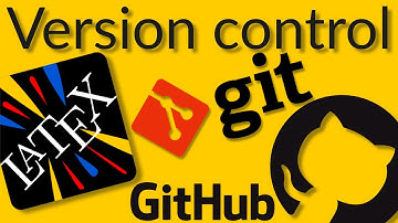 Version control with git in LaTeX