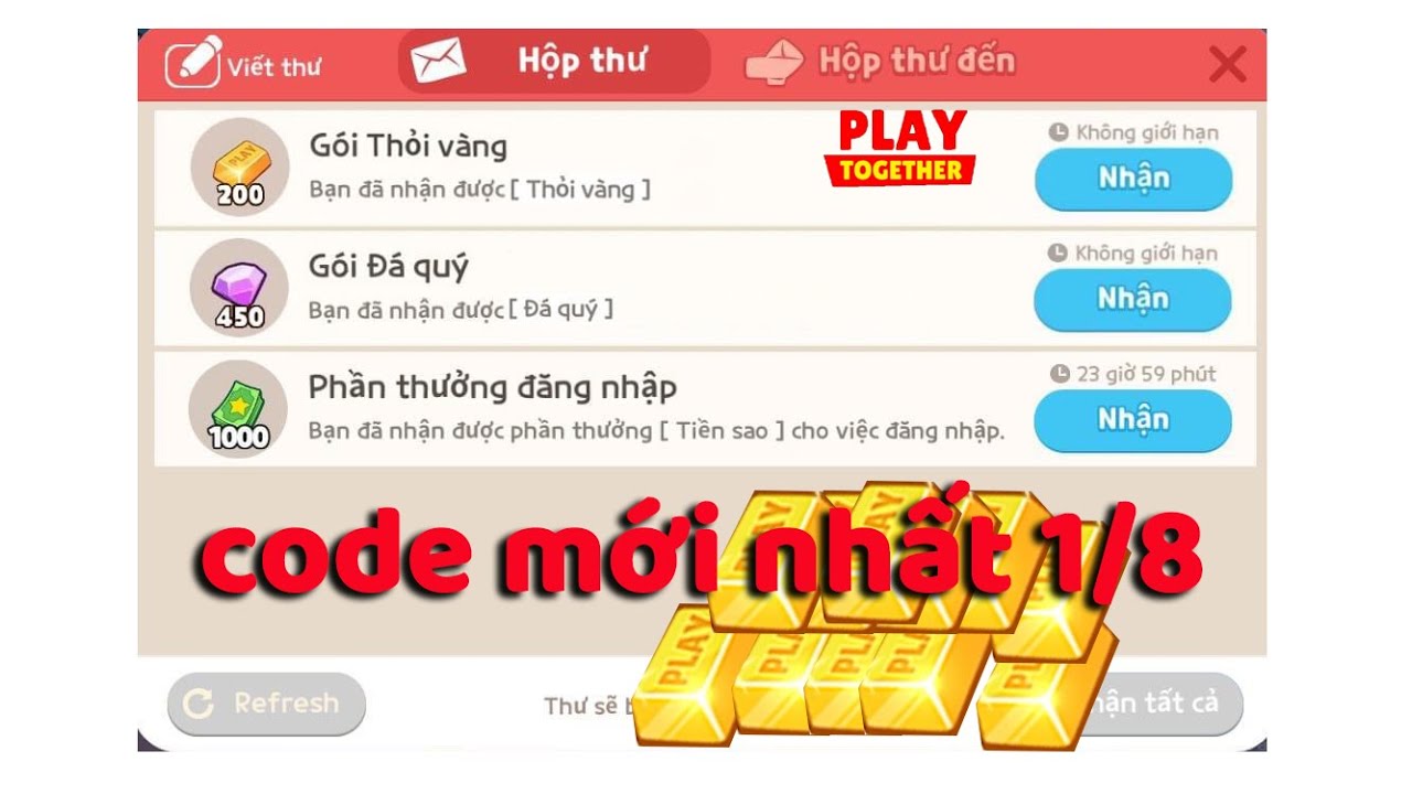 Play Together Cách Nhận Code Tri Ân Mới Nhất Của NPH - YouTube