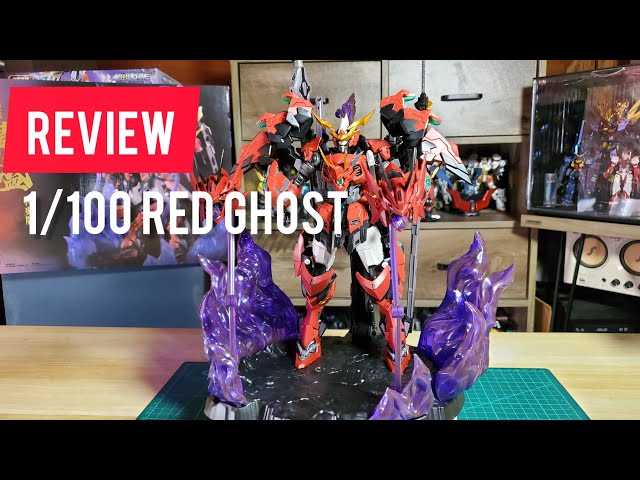 Review [รีวิว] MJZ-001 1/100 [Red Ghost] Akai oniwaka kiyomori