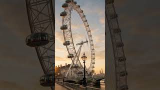 London Eye Sunrise Riverside Reveal #UKTravel #UnitedKingdom #Viral #Trending #Travel #TravelVlog