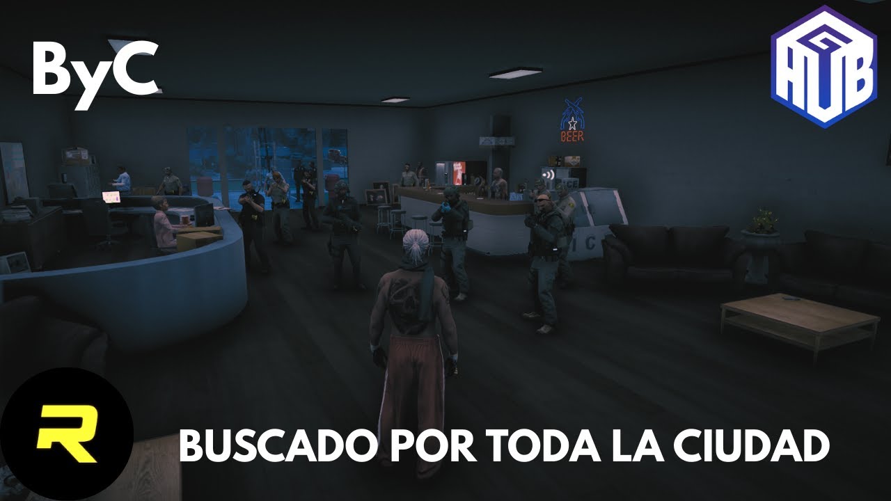 En BUSQUEDA Y CAPTURA | Me sigue toda la LSPD | GTA HUB - ORION