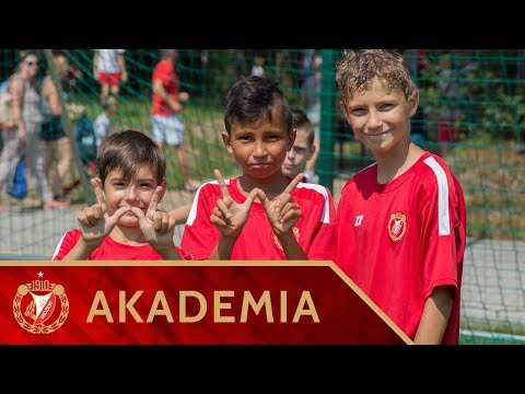 Trening pokazowy Akademii Widzewa