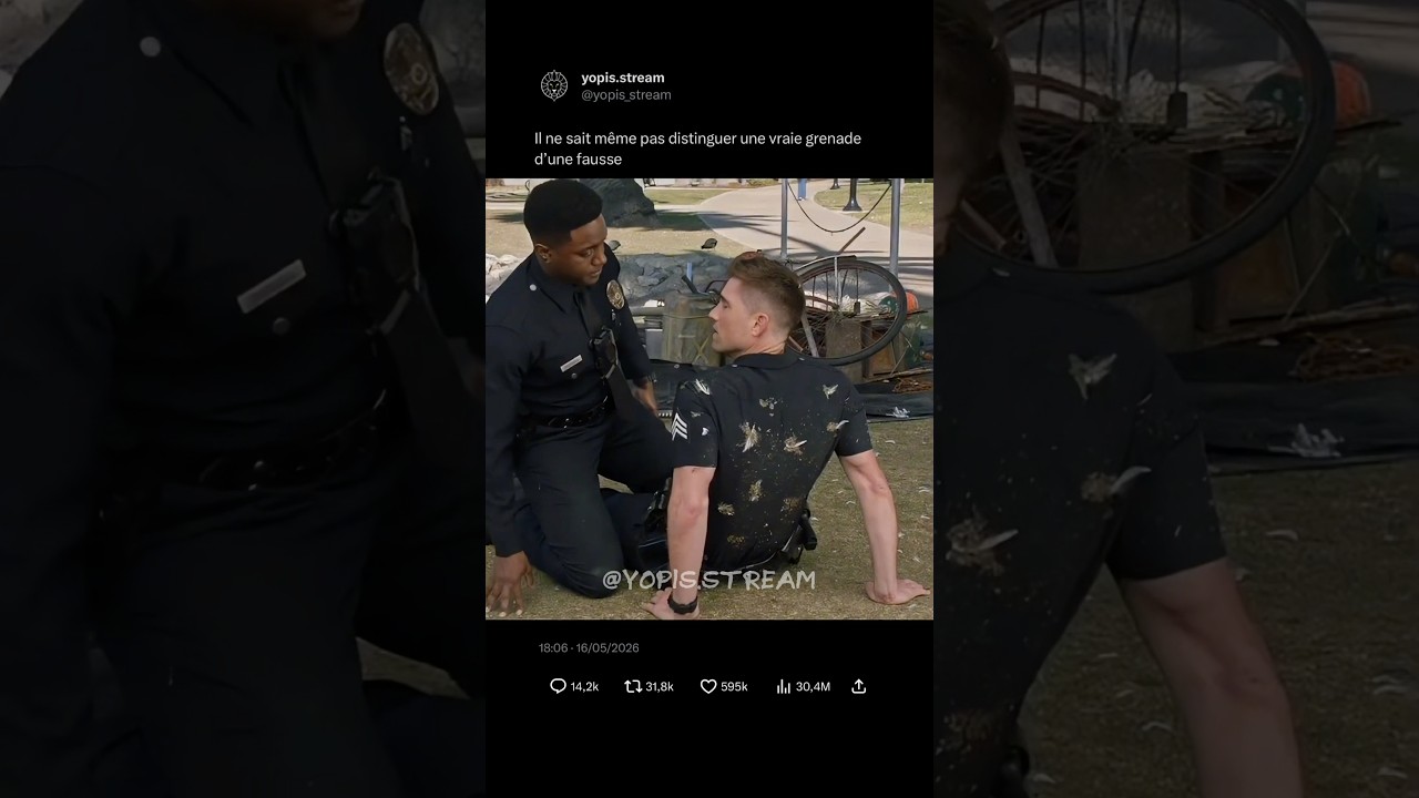 Fausse grenade ? #therookie #series #film #shorts