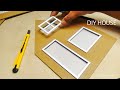 How To Make Cardboard House |Diy House Craft