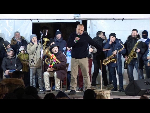 Gambatesa 1-1-2017: squadra "a nuj ci piace a E"