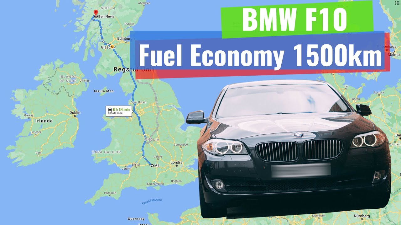 BMW F10 530D N57 - Best Fuel Economy - YouTube
