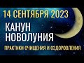 14 сентября: Канун Новолуния. Практики очищения и оздоровления