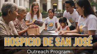 Walking Towards Hospicio de San Jose Outreach Program